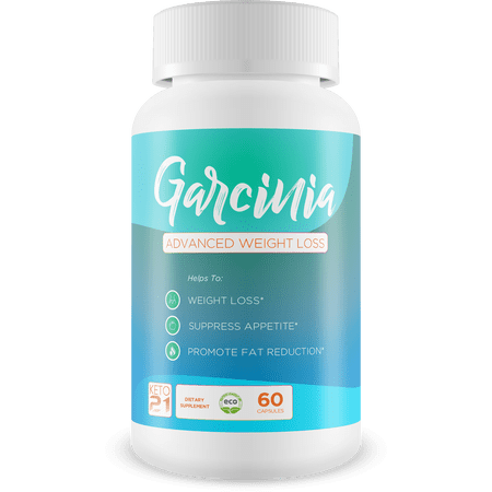 Garcinia Advanced Weight Loss - Help to Suppress Appetite - Help to Lose Weight - Promote Fat Reduction - Powerful Potent and Pure Garcinia Cambogia - 30 Servings
