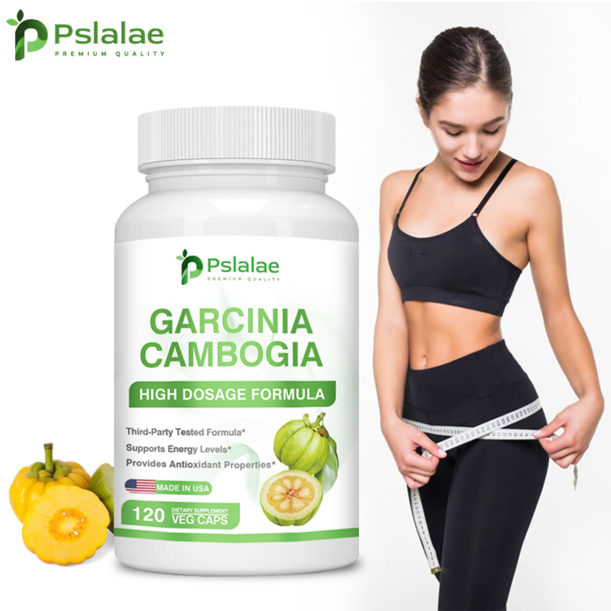 Garcinia Cambogia - Fat Burning, Weight Loss, Carb Blockers, Appetite Suppressants - 120 Capsules