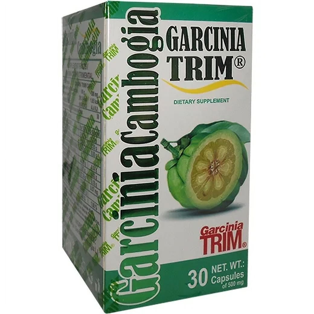 Garcinia Trim Garcinia Cambogia Dietary Supplement 30 Capsules 500