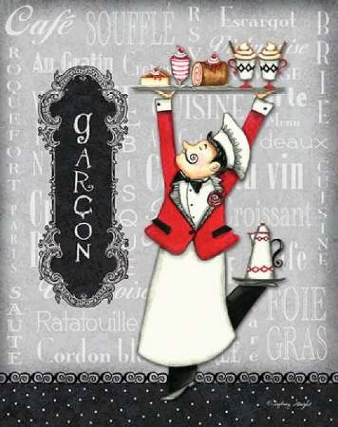 Garcon Canvas Art - Sydney Wright (22 x 28)