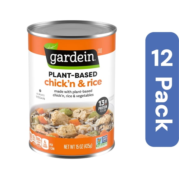 Gardein Chicken Rice Soup 15 oz (Pack Of 12)