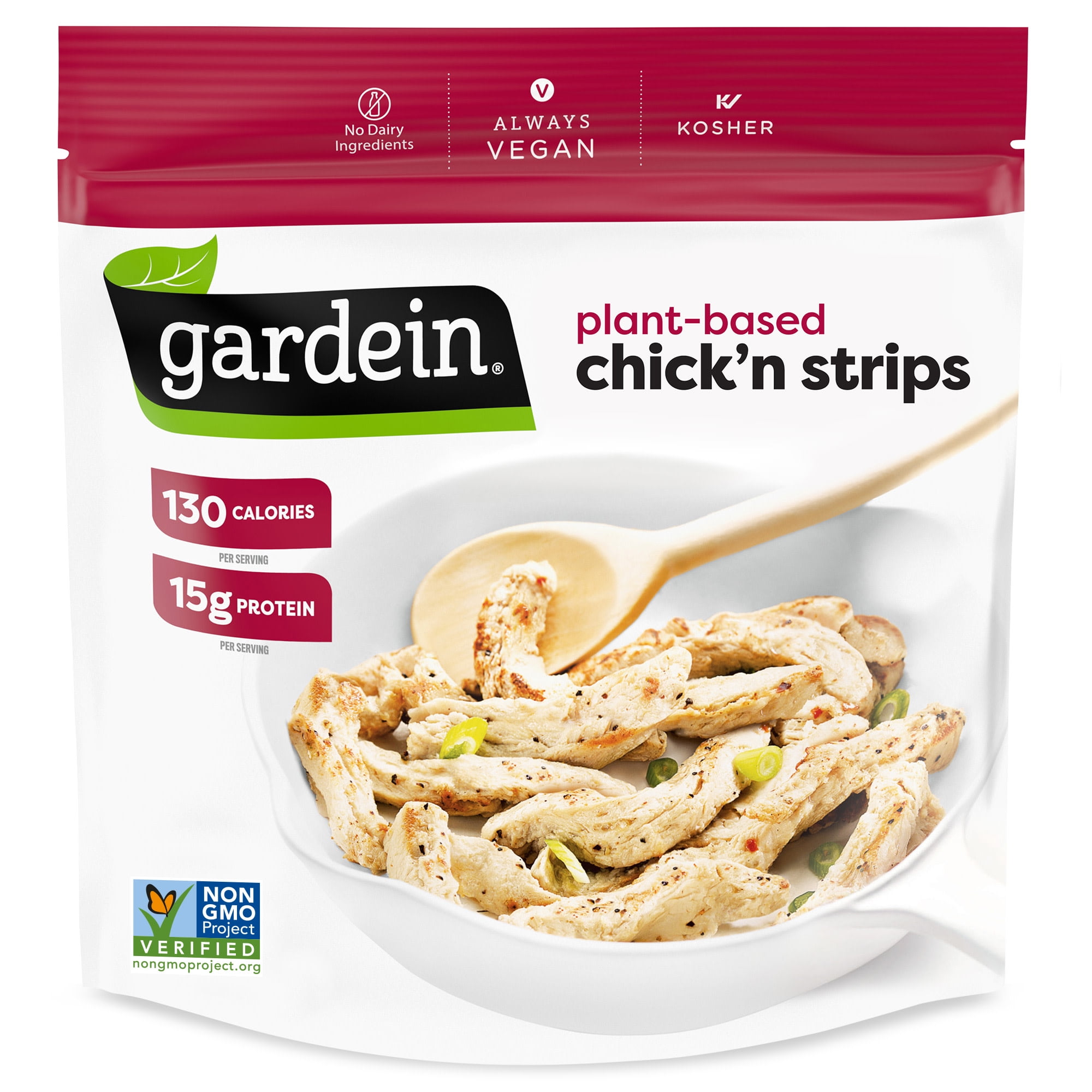 Gardein Plant-Based Teriyaki Chick'n Strips, Vegan, Frozen Meat