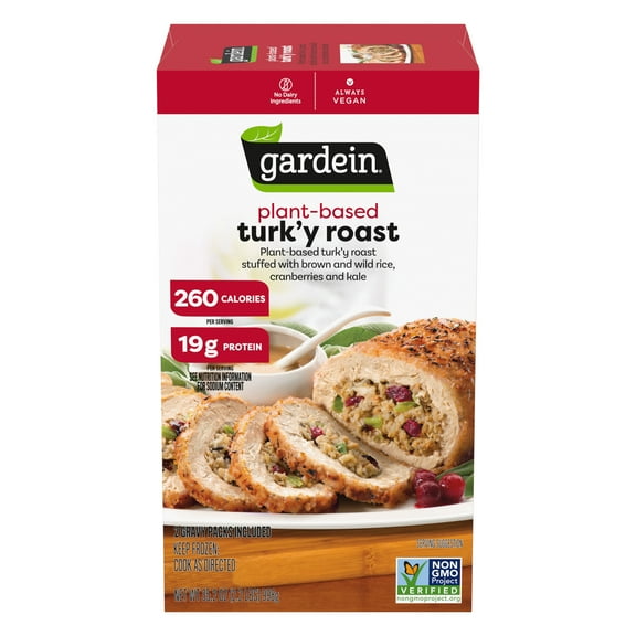 Gardein Plant-Based Turk'y Roast, Vegan, Frozen Meat Alternative, 35.2 oz.