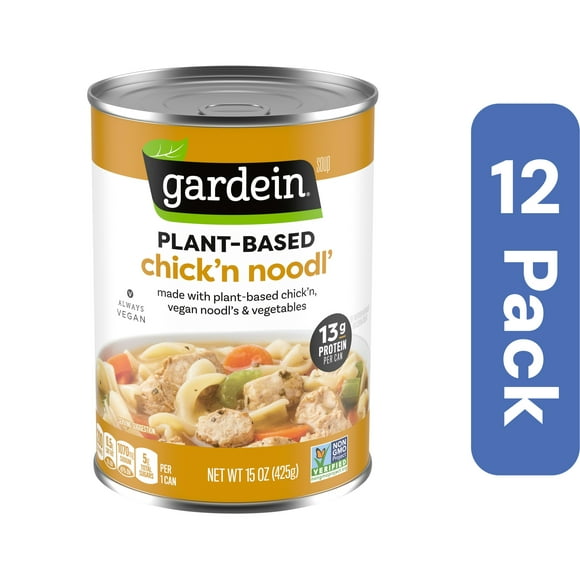 Gardein Soup Chicken Noodle 15 oz(Pack of 12)