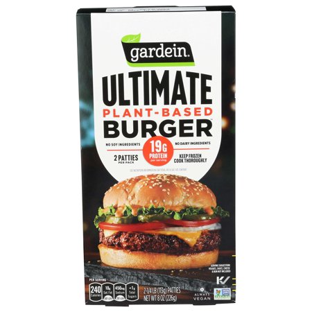 Gardein Ultimate Plant-Based Burger, 8 Ounce -- 8 per case.