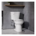 thumbnail image 1 of Garden 12 inch 2-pieces 1.28 GPF Siphon Elongated Ceramic Toilet in White Electric Bidet Seat with Auto Lid ADA Included, 1 of 12