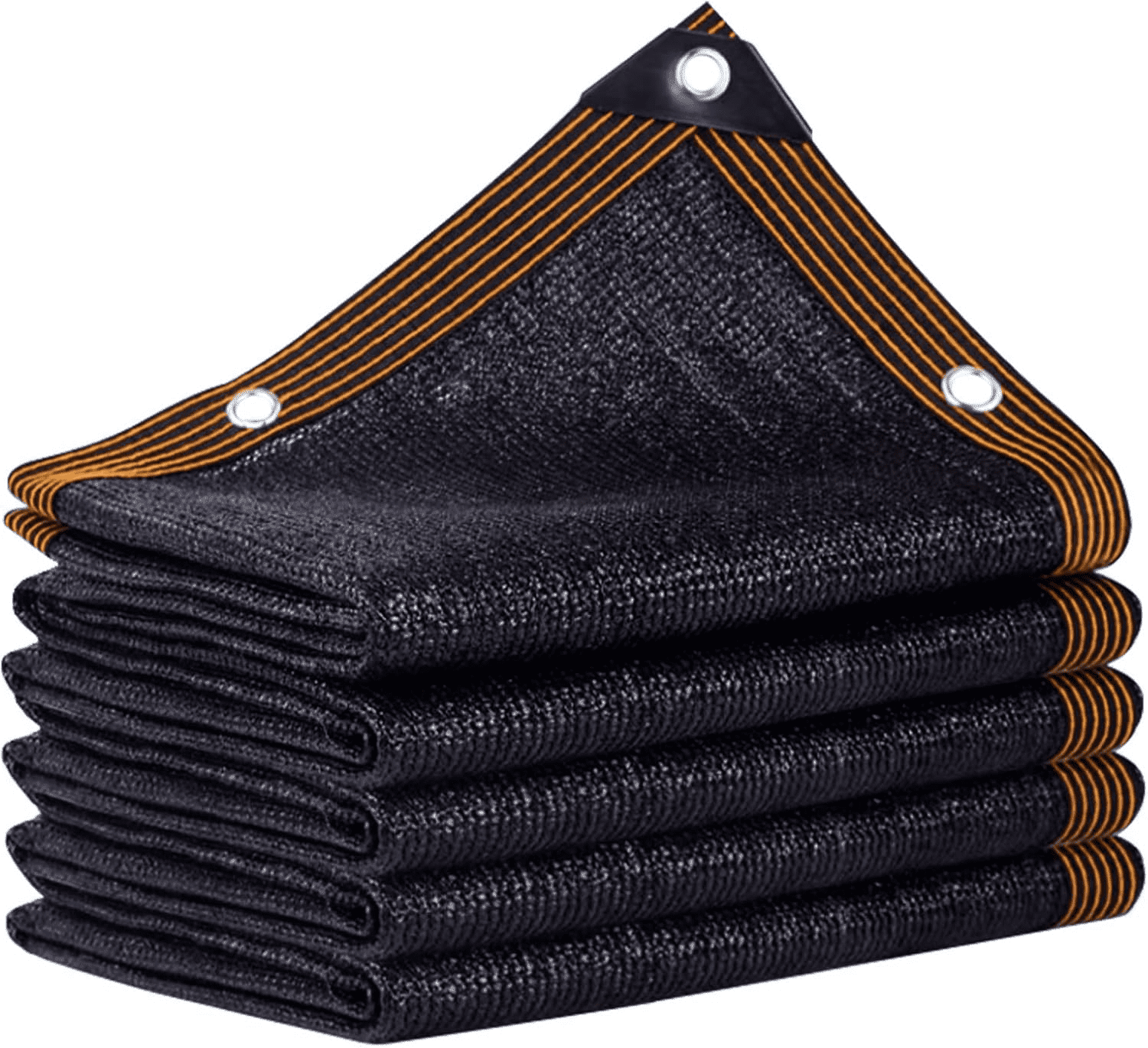 Garden 70% Shade Cloth, 10 x 20 FT Shade Mesh Tarp with Reinforced Grommets, Black Outdoor Sunblock Shade Cloth Cover for Plants, Greenhouse, Patio, Chicken Coop, Tomatoes Sun Shade Net