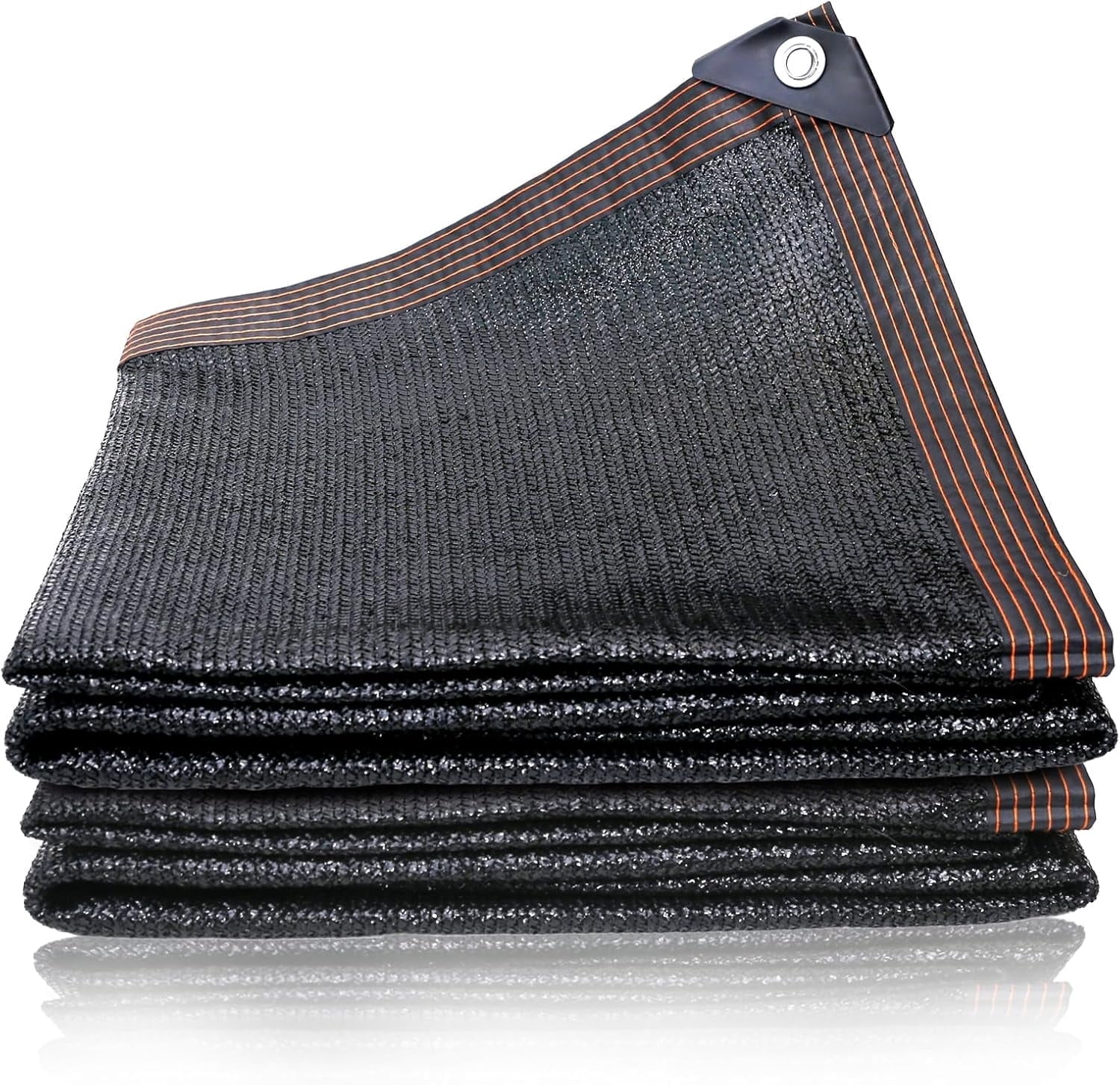 Shade Cloth for Garden,80% Mesh Tarp with Grommets for Plant Cover,6.5X3.2 FT Patio Canopy Garden Pergola Car Barn Kennel,Black
