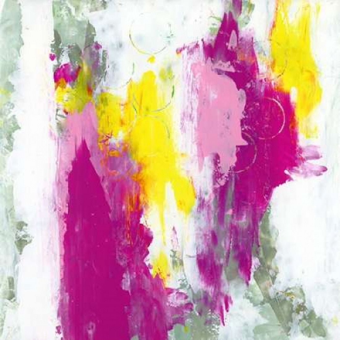 Garden Abstraction 1 Canvas Art - Sophia Buddenhaugen (24 x 24)
