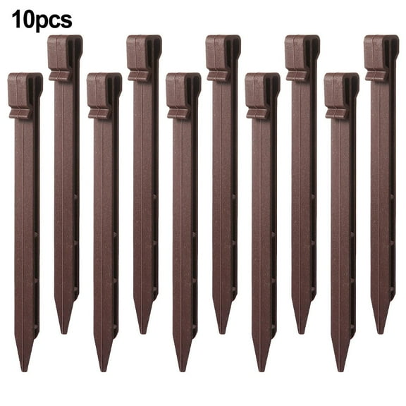 Garden Anchor Stakes Plastic Heavy Duty Landscape Spikes For Lawn Flower Beds Turf And Garden Netting Hold Down Applications