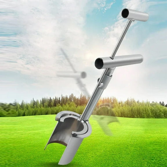 Garden And Transplant Tool Bulb Planter Tool 2024 Upgrade Plant And Fruit Tree Seedling Transplanter Steel Seed Tools With Long Handled Soil