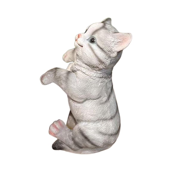 Garden Animal Statue Planter Pot Hanger Bonsai Edge Decor Resin Material Fun Accent for Outdoor Garden and Fish Tank