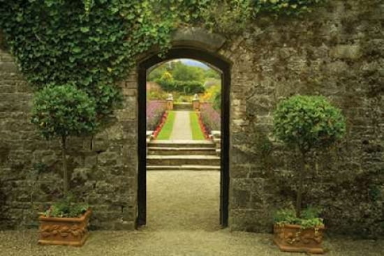 Garden Arch Canvas Art - Dennis Frates (12 x 18)