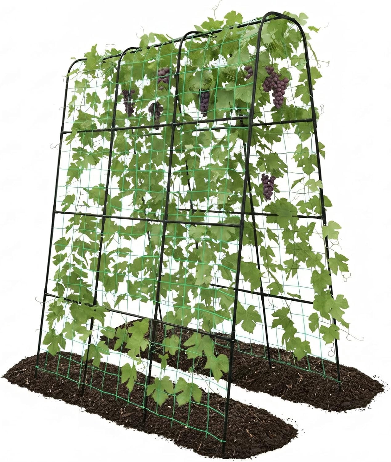 Garden Arch Trellis for Climbing Plants Outdoor - 83" H*71" W*43" L ...