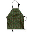 thumbnail image 1 of Garden Art Apron Organic Fresh Eating Healthy Living Theme Ornamental Tomatoes Vegetarian Diet, Unisex Kitchen Bib Apron with Adjustable Neck for Cooking Baking Gardening, Multicolor, by Ambesonne, 1 of 3