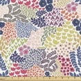 thumbnail image 1 of Ambesonne Garden Art Fabric by the Yard Upholstery, Flower Petals in Harmony, 1 Yard, Multicolor, 1 of 5