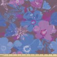 thumbnail image 1 of Ambesonne Garden Art Fabric by the Yard Upholstery, Botanical and Exotic, 1 Yard, Multicolor, 1 of 5