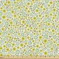 thumbnail image 1 of Ambesonne Garden Art Fabric by the Yard Upholstery, Blossoming Spring Meadow, 3 Yards, Multicolor, 1 of 5