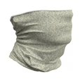 thumbnail image 1 of Garden Art Neck Gaiter, Leaves Blossoms, Unisex, Beige and Pale Grey, by Ambesonne, 1 of 3