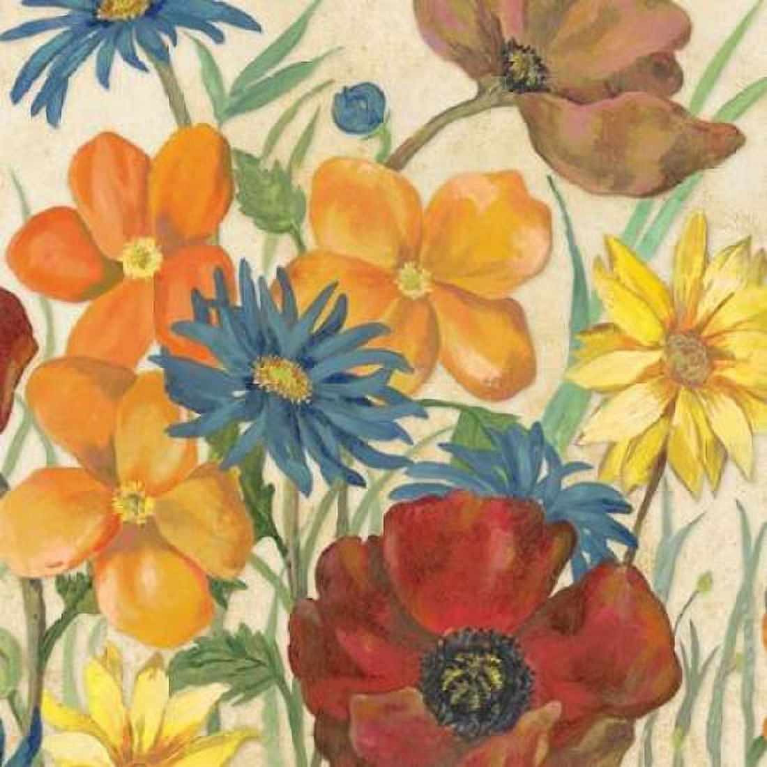 Garden Assortment I Canvas Art - Margaret Ferry (24 x 24)