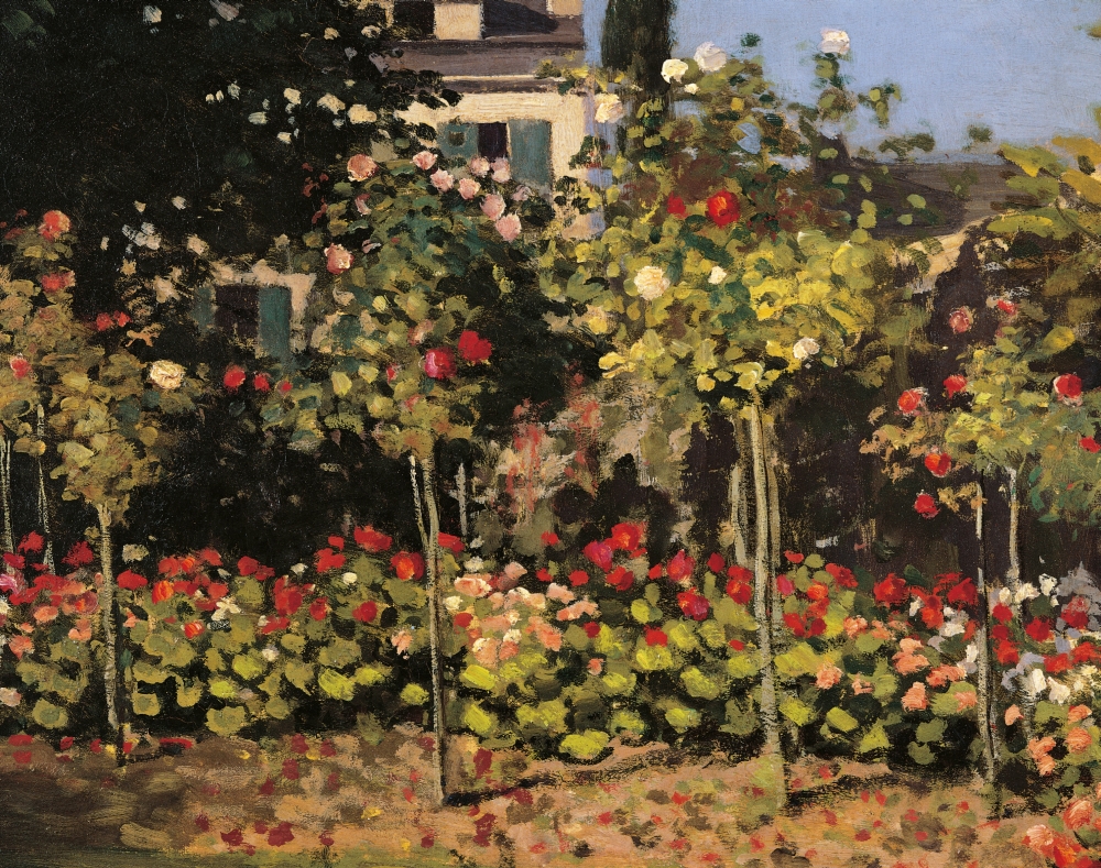 Garden At Sainte Adresse Canvas Art - (36 x 24)