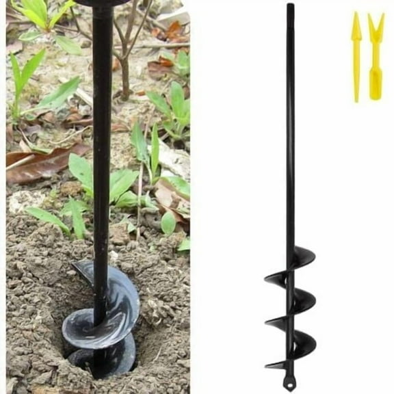 Garden Auger for Hand Drill - Soil Cultivator Drill Bit, Garden Plants, Flower Plants