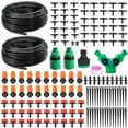 Garden Automatic Drip Irrigation MMF7 Set,30m Adjustable Micro DIY
