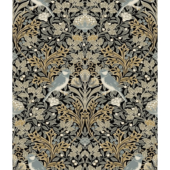 Garden Aviary Peel and Stick Wallpaper