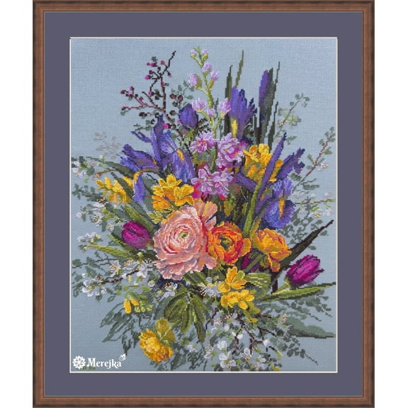 Merejka Garden Awakening K-271 Digital Cross Stitch Pattern | Fantastitch Only