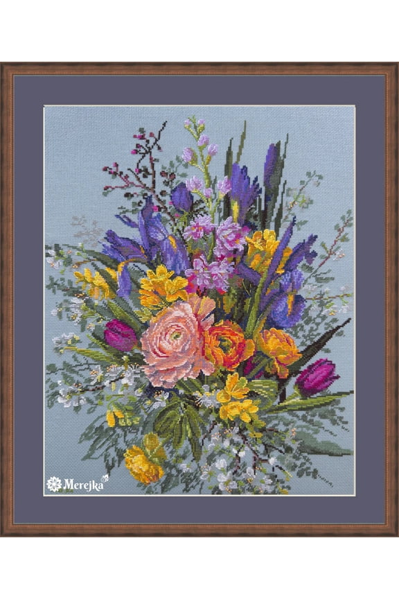 Garden Awakening K-271 Counted Cross-Stitch Kit