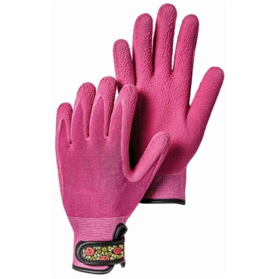 Garden Bamboo Glove, Pink - Medium