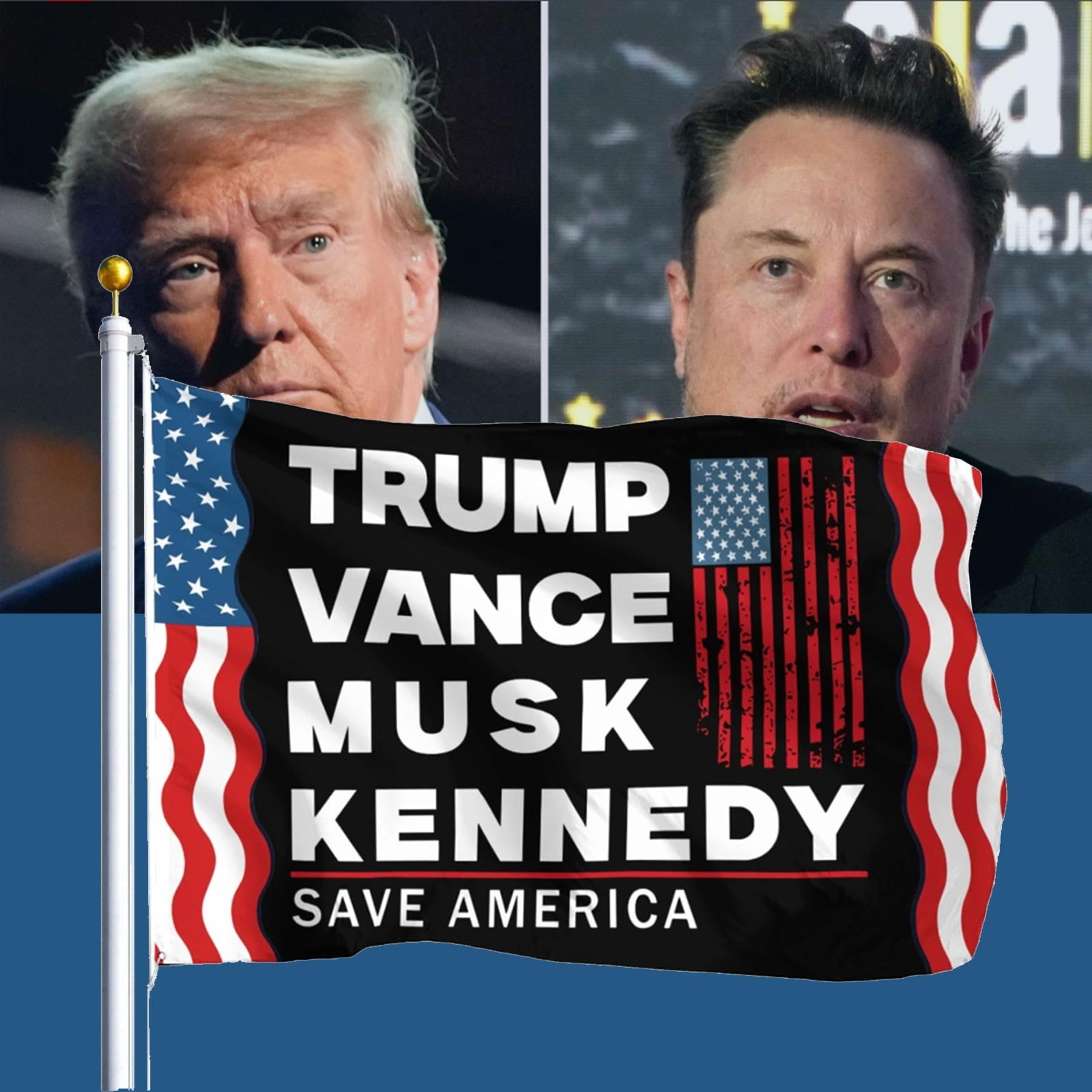 Garden Banners Outdoor Horticultural Flags Kenedy America 2024 Flags