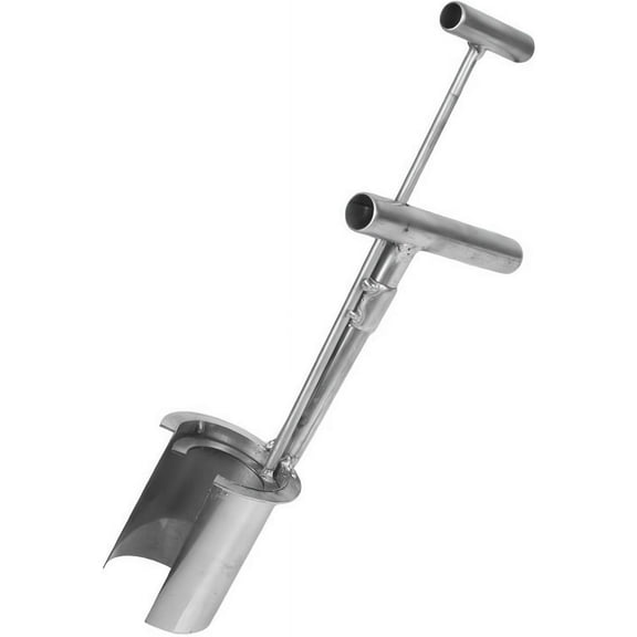 Garden Barrel Transplanter, Stainless Steel Seedling Digger & Bulb Planter Tool for Fruit Trees