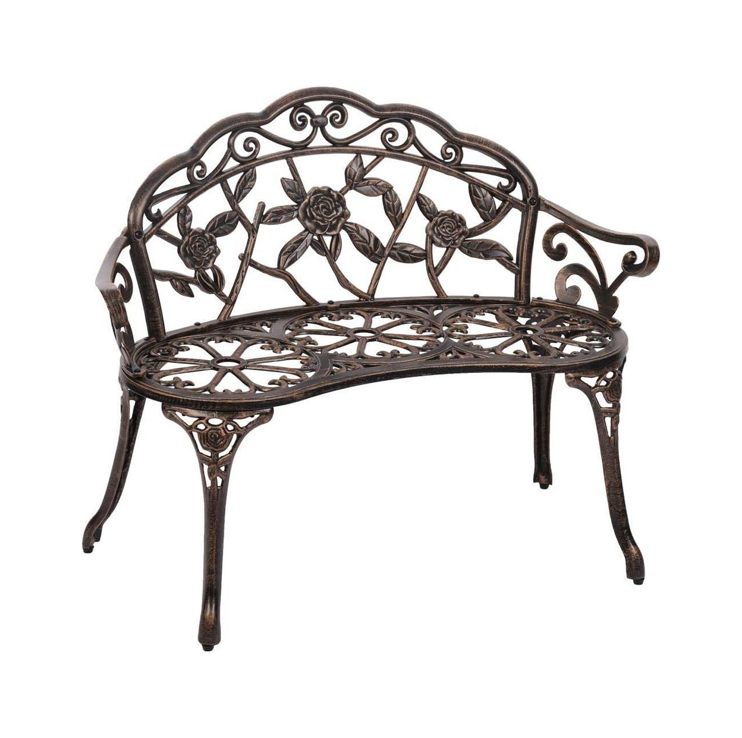 Garden Bench Park Bench Metal Bench Outdoor Benches Clearance Patio