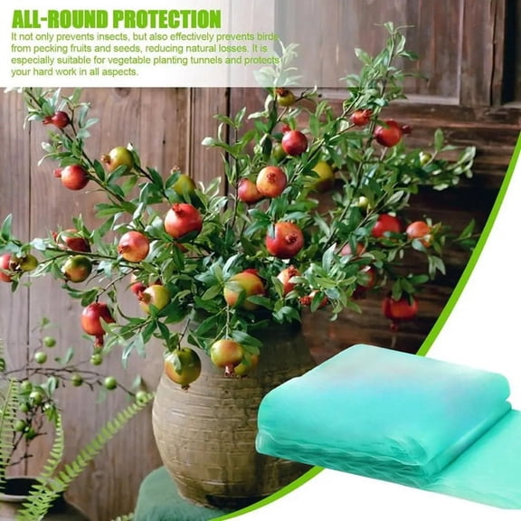 Garden Bird Netting Crop Protective Fencing Mesh Plant Protective Tool Lightweights Bird Netting Garden Fence Protects C