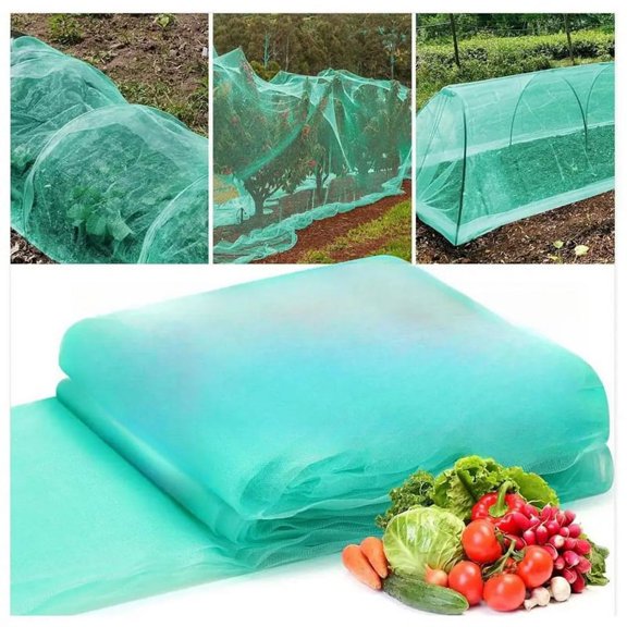 Garden Bird Netting Crop Protective Fencing Mesh Plant Protective Tool Lightweights Bird Netting Garden Fence Protects D