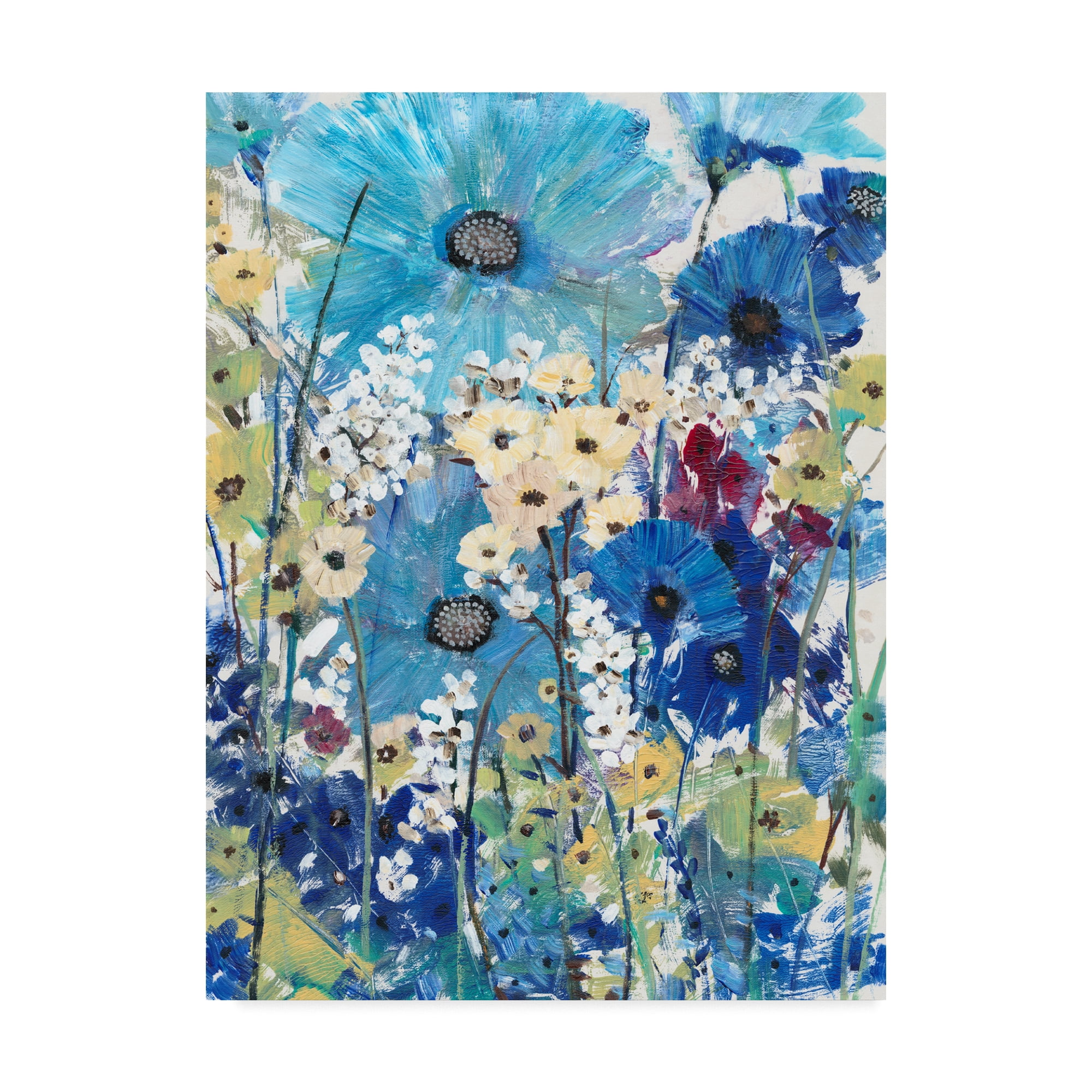 Garden Blues II' Canvas Art by Tim OToole