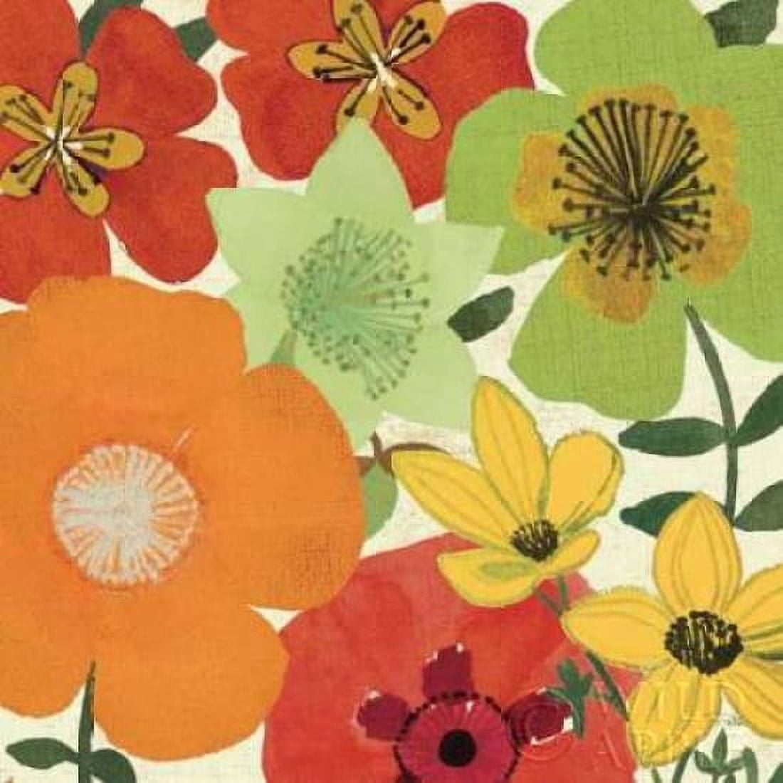 Garden Brights I Canvas Art - Pela Studio (24 x 24)