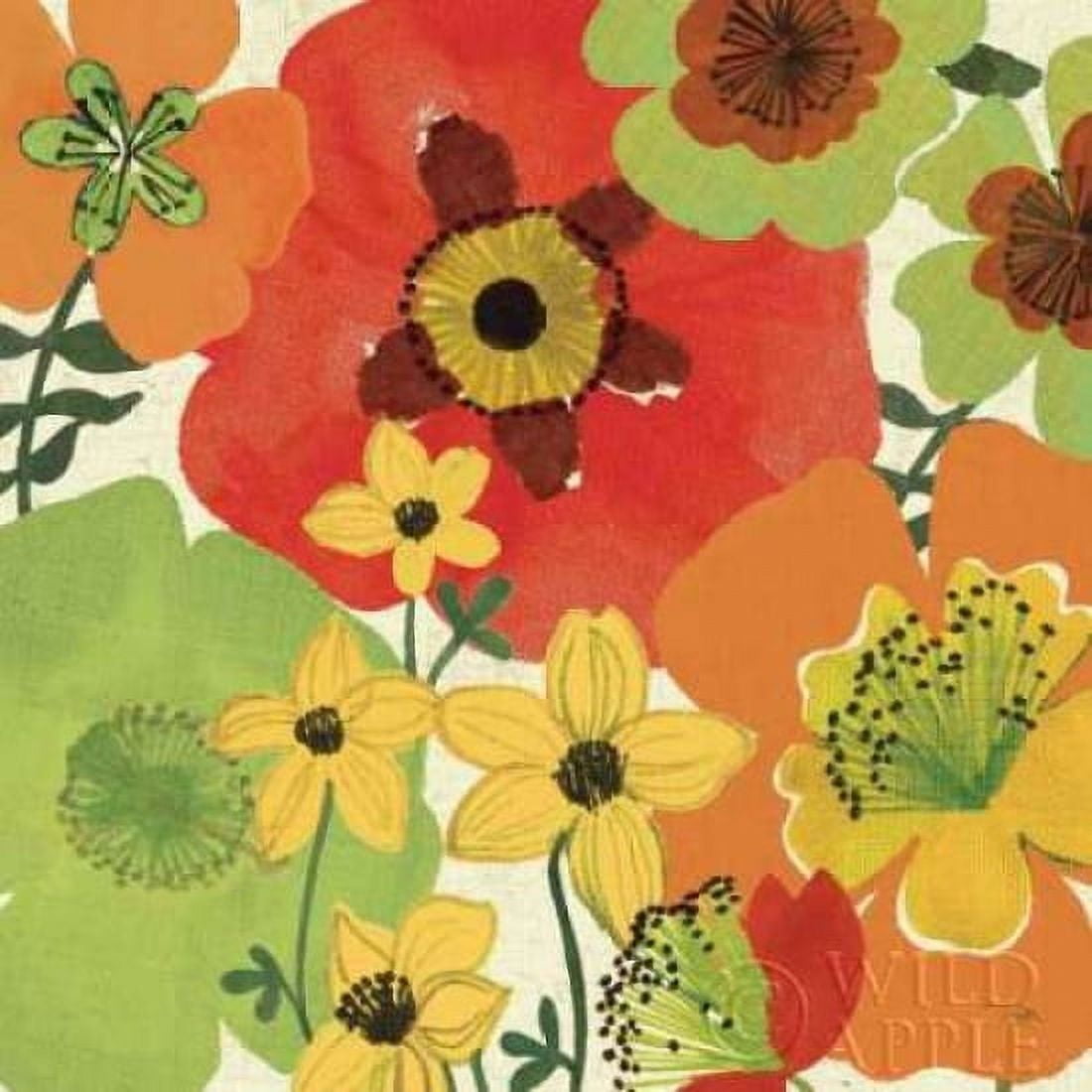Garden Brights II Canvas Art - Pela Studio (24 x 24)