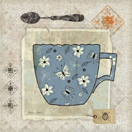 Garden Cafe IV Canvas Art - Belinda Aldrich (24 x 24)
