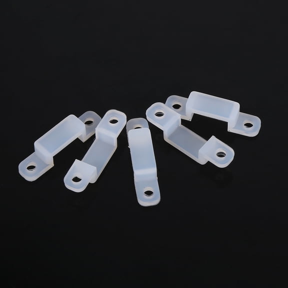 Garden Care 100pcs 12mm Silicone Holder Clip Fixing RGB LED Strip Light