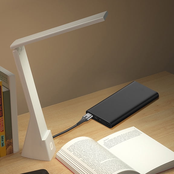 Garden Care Folding Desk Lamp, Touch Control Dimmable Table Light for Home Dormitory Office