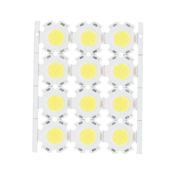 Garden Care LED Chips COB Light Emitter DIY Indoor Lighting Spotlights Downlight Ceiling Lamp 5W 15-17V 12Pcs
