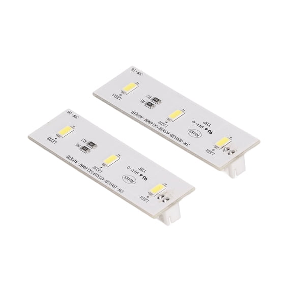 Garden Care Refrigerator LED Light Strip Bar, Freezer LED Light Strip Bar 2Pcs Replacement for Refrigerator for Repair Part for SW BX02B