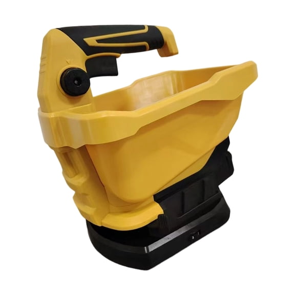Garden Care Spreader with Cordless Handheld Design, 3.7 L Bin and Adjustable Speed for Turf and Ice Melt Tasks