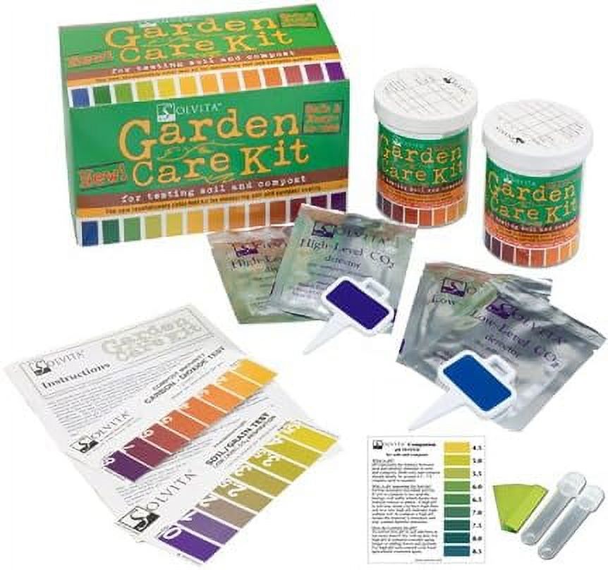 Garden Care Test Kit 3In1 Soil Test Kit (CO2, NH3, Ph) Designed