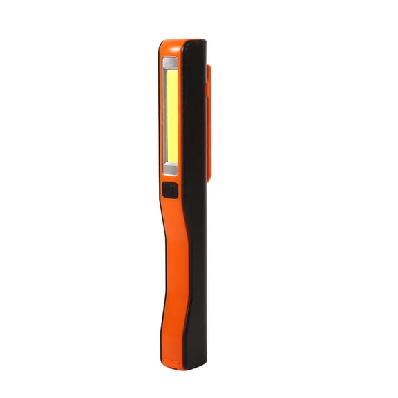Garden Care Torch 1Pc Portable Led Hand Torch USB Rechargeable Magnet Clip Work Light Inspection Lamp Orange