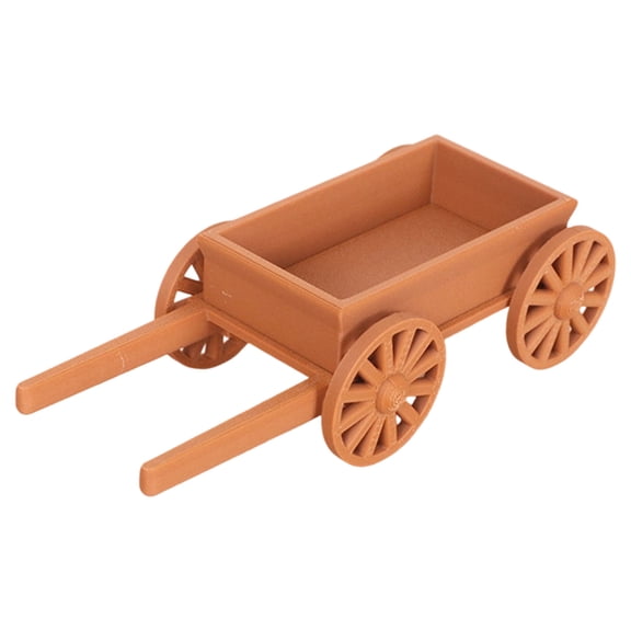 Tiny Trolley For Doll Accessories And Farmhouse Props Home Decors Plastic Cart