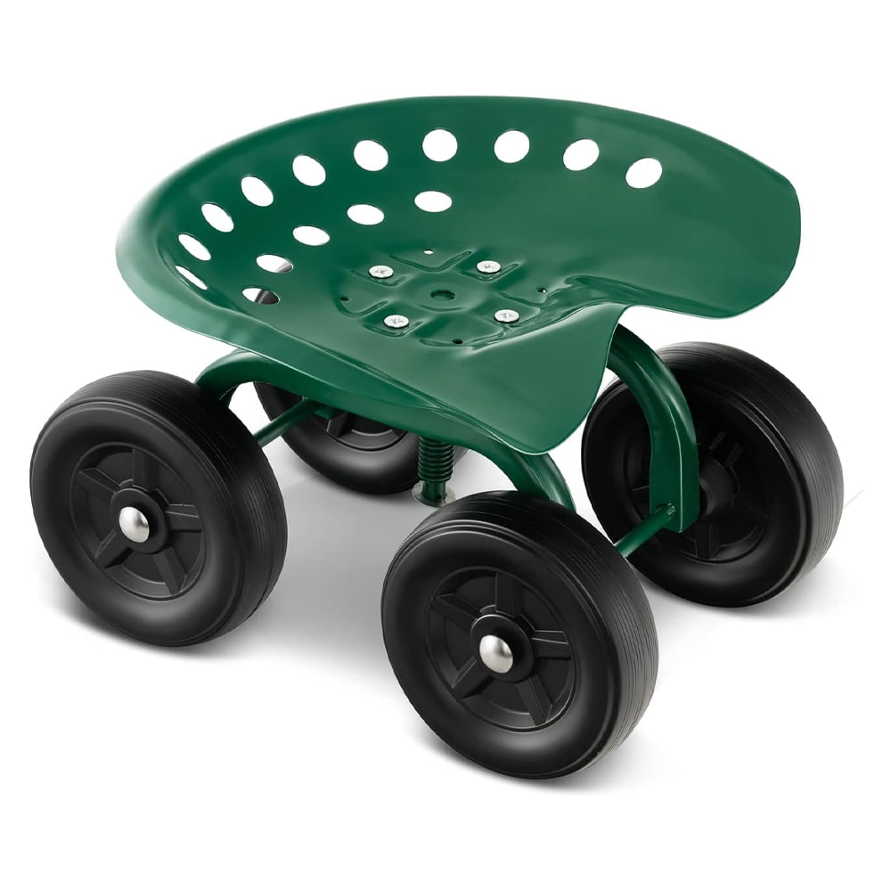 Garden Cart, Utility Stool Cart, Garden Scooter, Outdoor Rolling Work ...