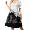 thumbnail image 1 of Garden Cat in Black and White Sleeveless Dress clothing women summer 2024, 1 of 6